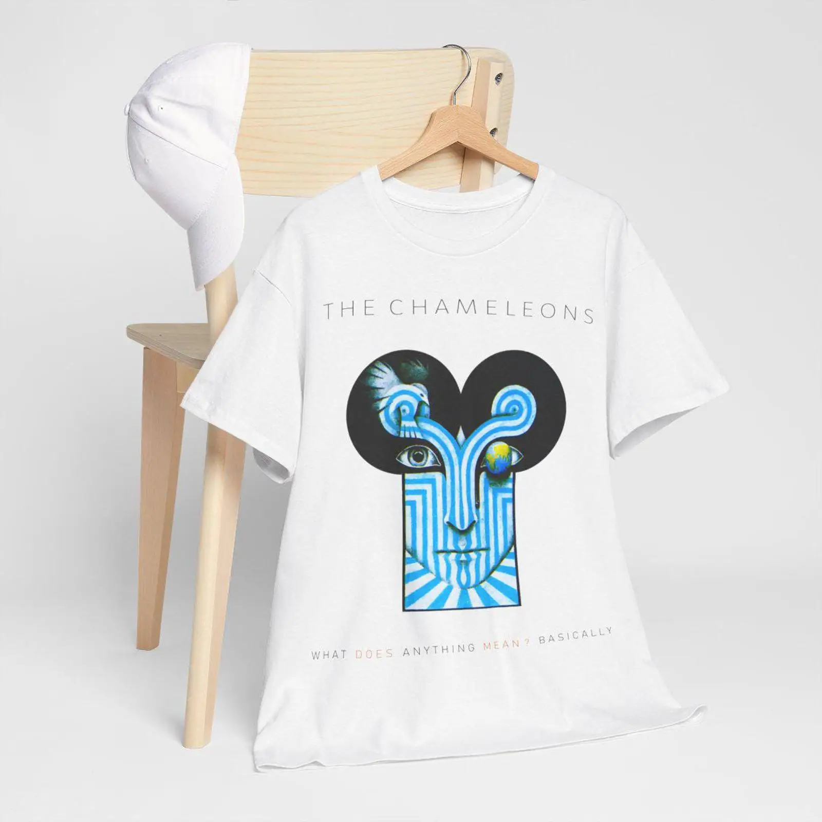 Vintage Fashion Uk - Camiseta The Chameleons UK, estilo post-punk