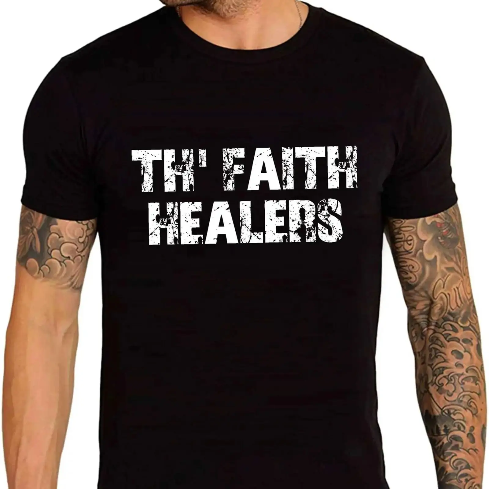 Vintage Fashion Herren - Camiseta gráfica para hombre Die Wunderheiler