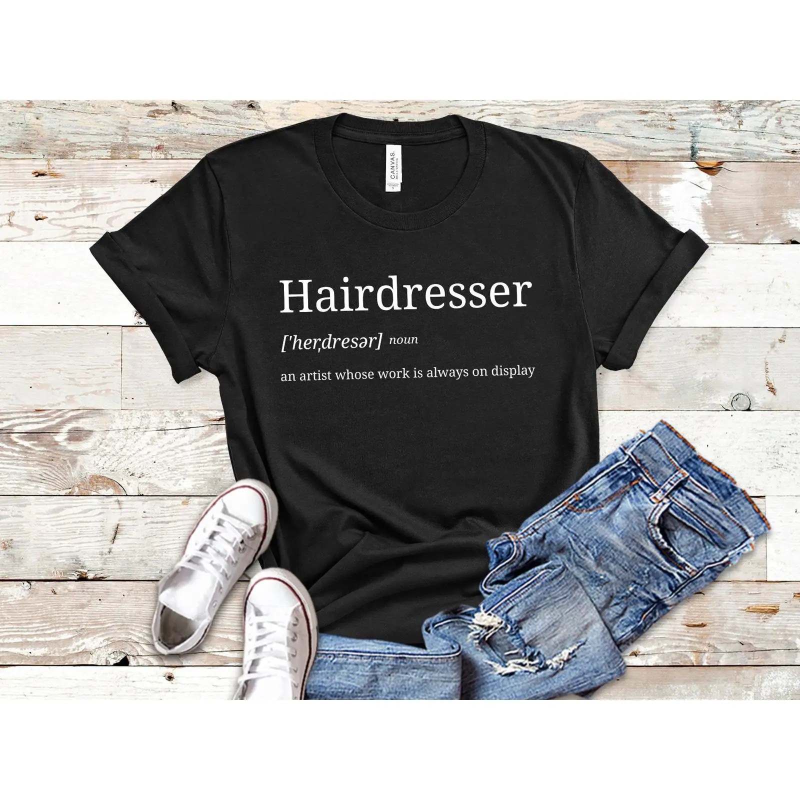 Vintage Fashion Quotes - Camiseta de Peluquero con Diseño Vintage
