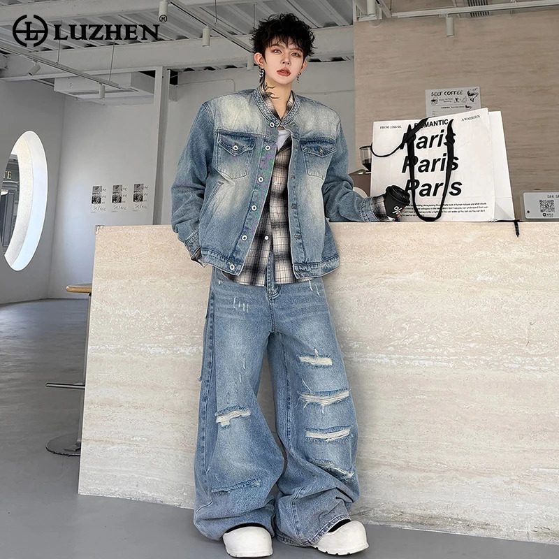 Vintage Fashion Pieces - LUZHEN 2026 Conjunto de Dos Piezas