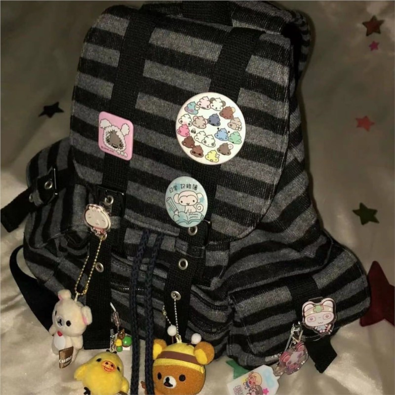 Vintage Fashion Boutique - Mochila Vintage Harajuku para Mujer, bolso