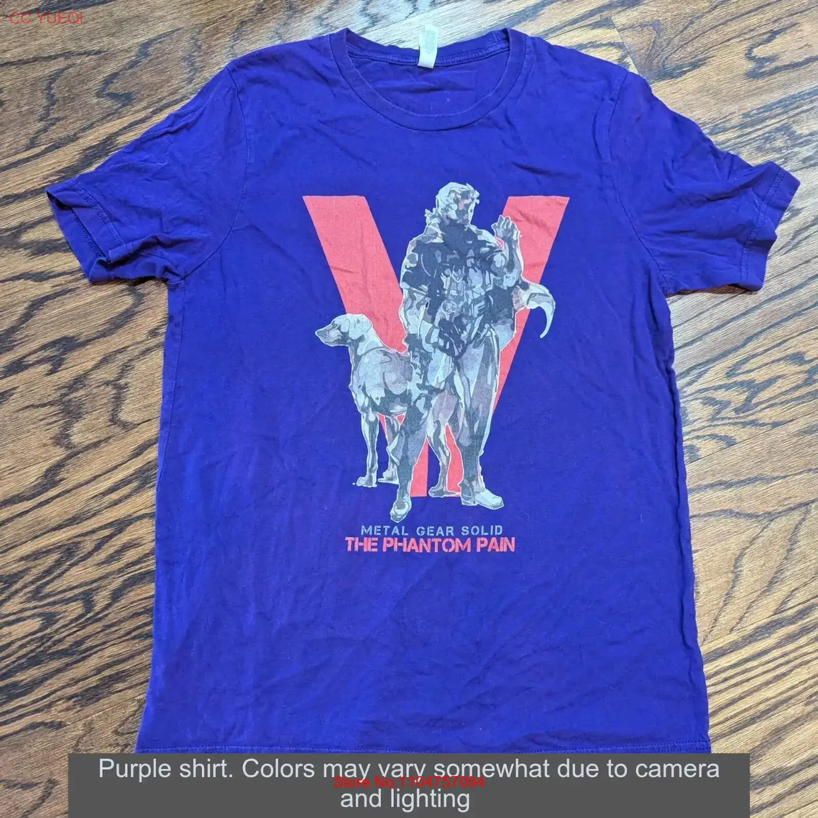 Vintage Fashion Video - Camiseta Metal Gear Solid The Phantom