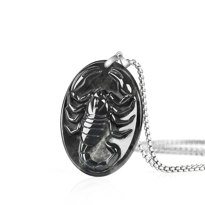 Vintage Fashion For Women - Collar con Colgante de Escorpión de