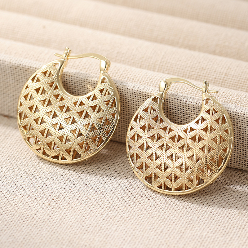 Pendientes de aro redondos con - Vintage Fashion Illustrations reseña y precio
