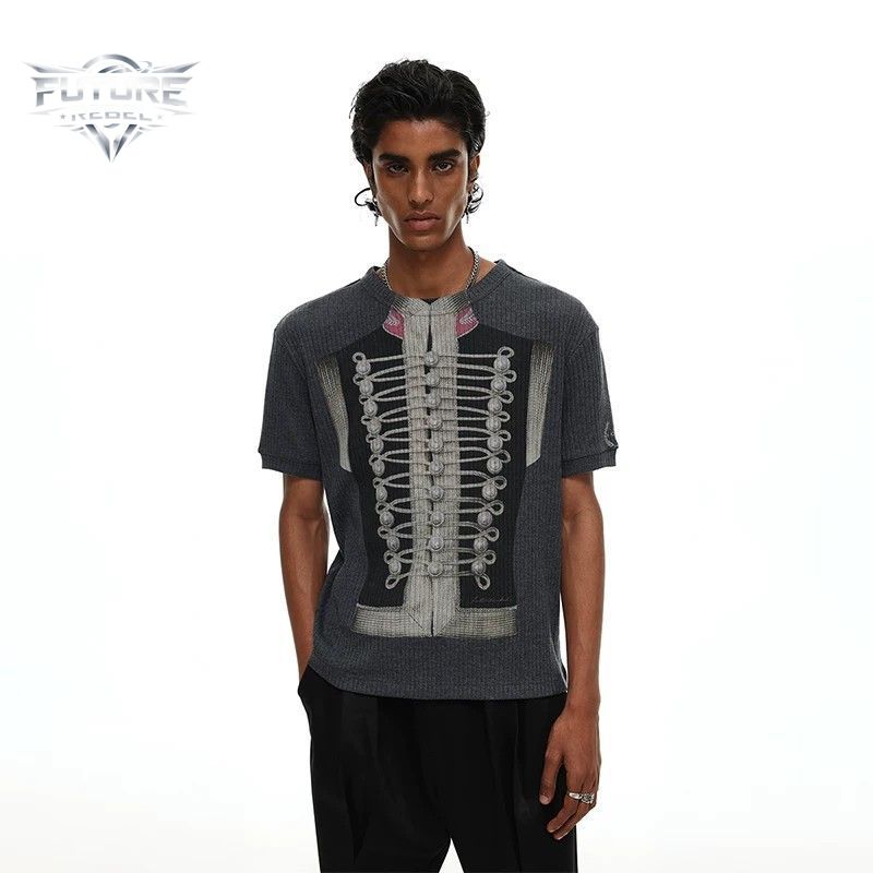 Camiseta Corta Ajustada con Es - Vintage Fashion Tiktok reseña y precio