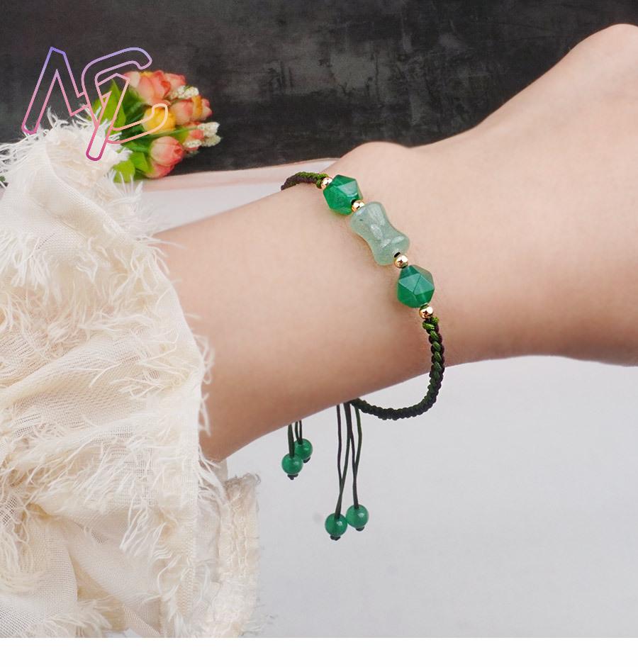 Pulseras de cuentas de Jade Na - Vintage Fashion For Women reseña y precio