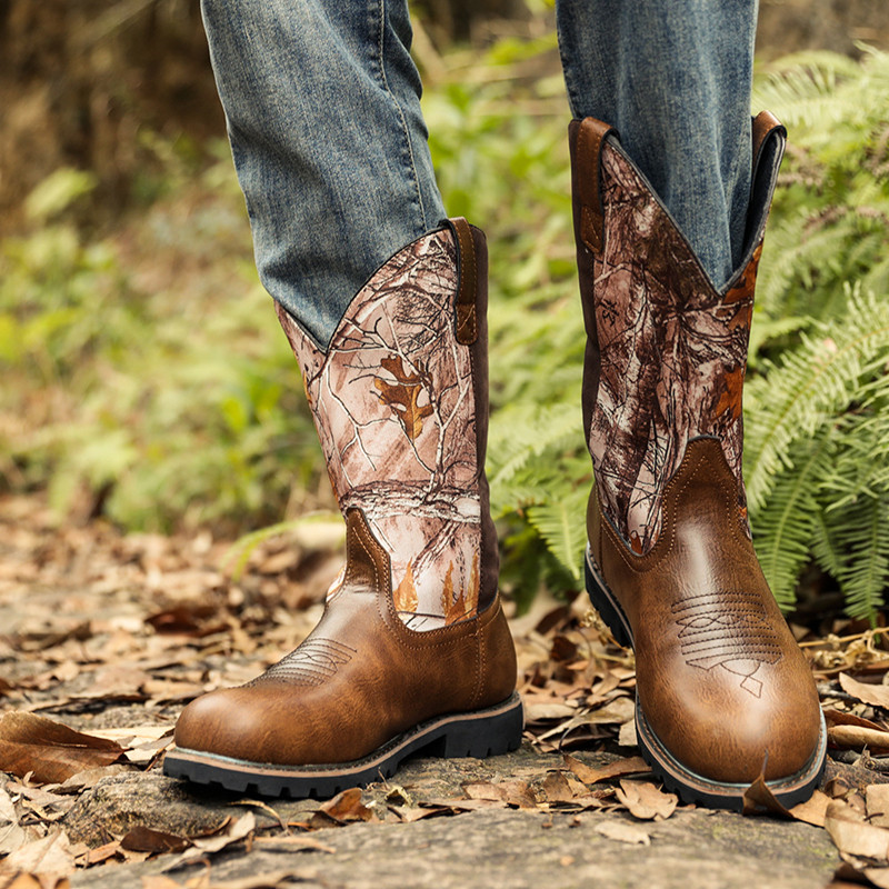 Botas de Hombre Talla Grande 4 - Vintage Fashion Boutique reseña y precio