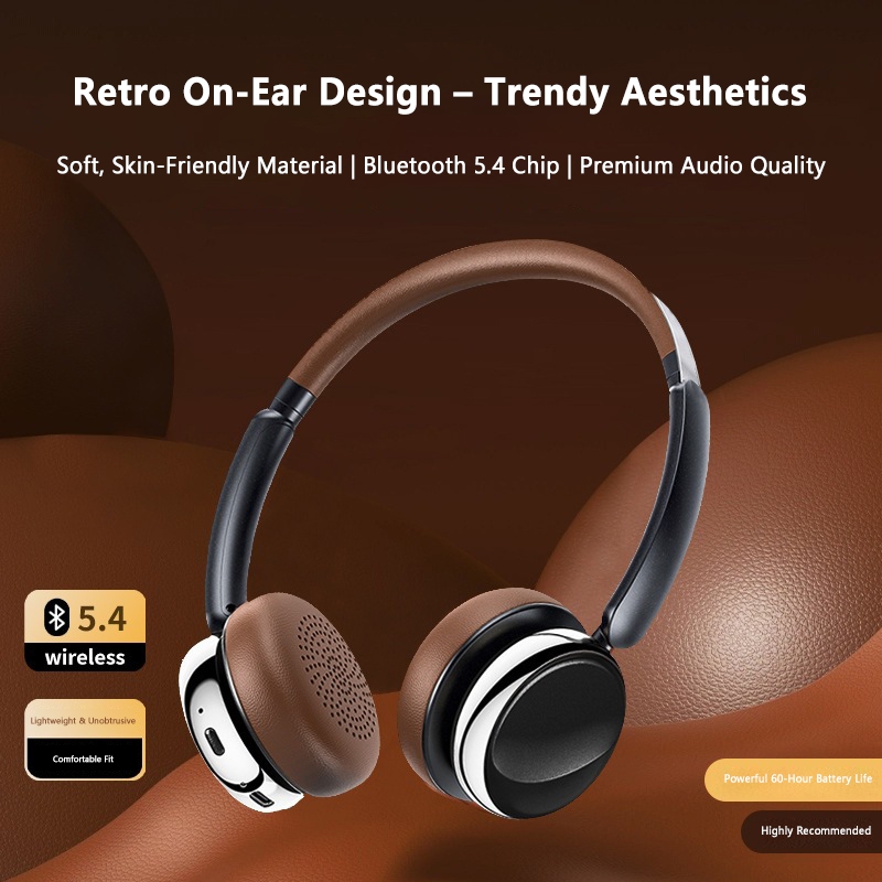 Auriculares Inalámbricos Bluet - Vintage Fashion Video reseña y precio