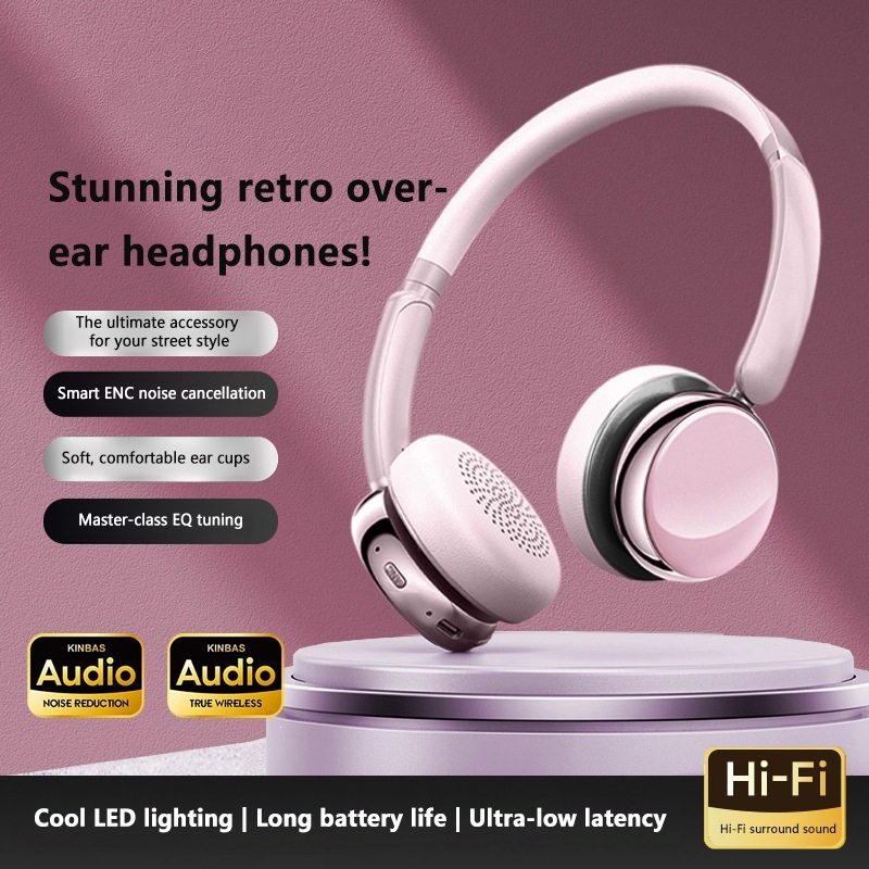 Auriculares Inalámbricos Bluet - Vintage Fashion Video reseña y precio