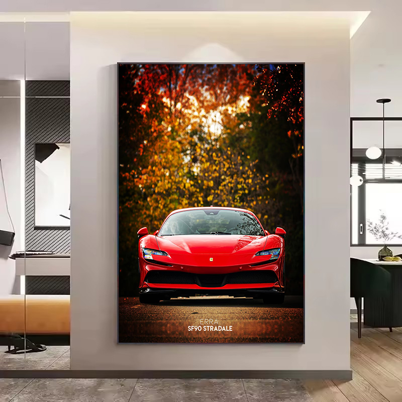 Póster de Paisaje de Coche Dep - Vintage Fashion Prints For Wall reseña y precio