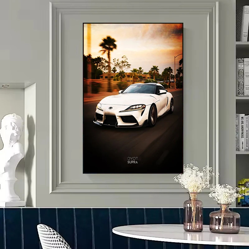 Póster de Paisaje de Coche Dep - Vintage Fashion Prints For Wall reseña y precio