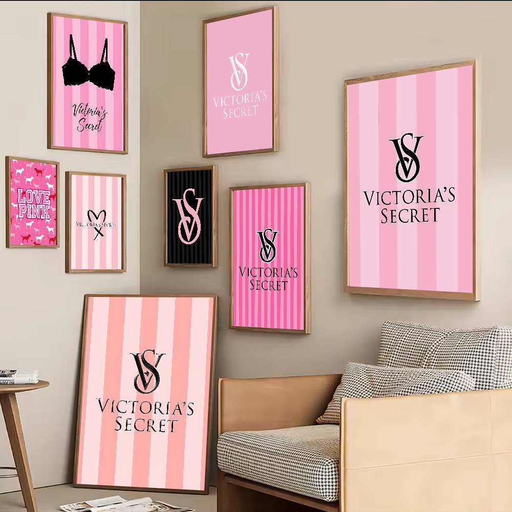 V-Victorias-Fashion-S-Secret P - Vintage Fashion Prints For Wall reseña y precio
