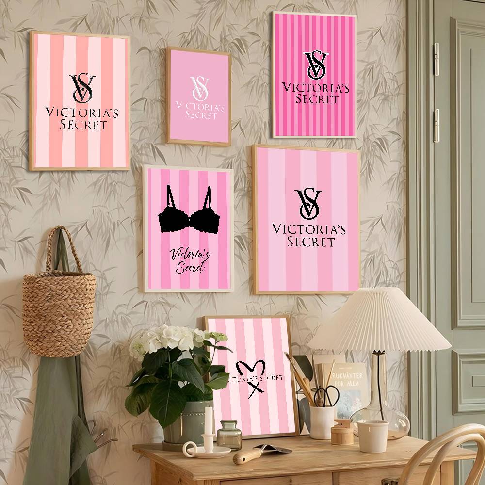 V-Victorias-Fashion-S-Secret P - Vintage Fashion Prints For Wall reseña y precio