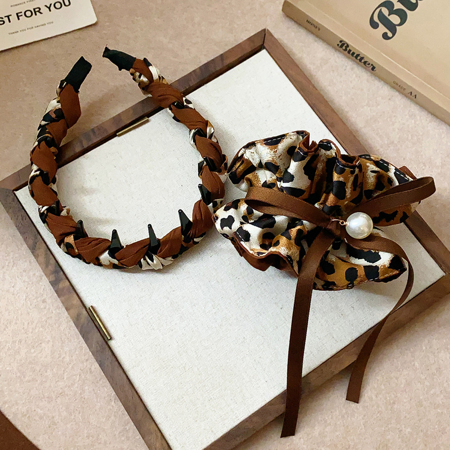 Diadema con estampado de leopa - Vintage Fashion Boutique reseña y precio