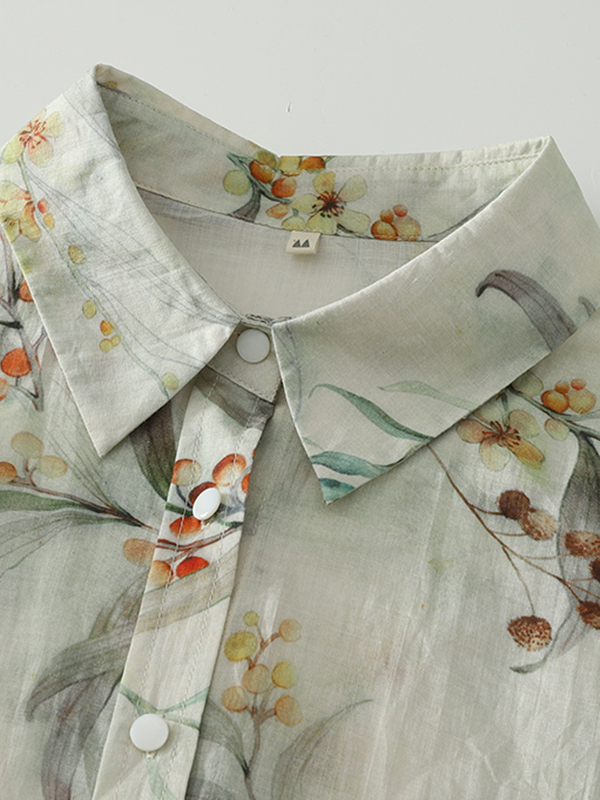 Camisa Holgada de Manga Larga  - Vintage Fashion Influencers reseña y precio