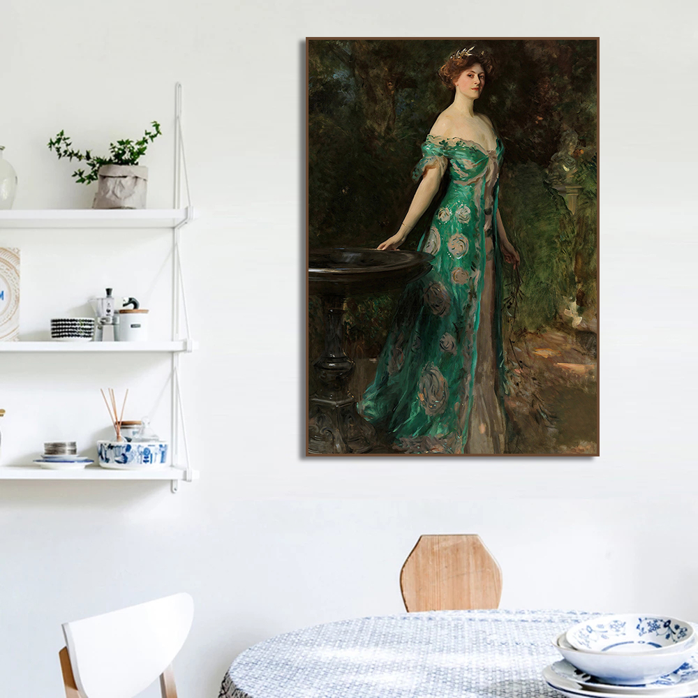 Póster de Retrato de Mujer del - Vintage Fashion Prints For Wall reseña y precio