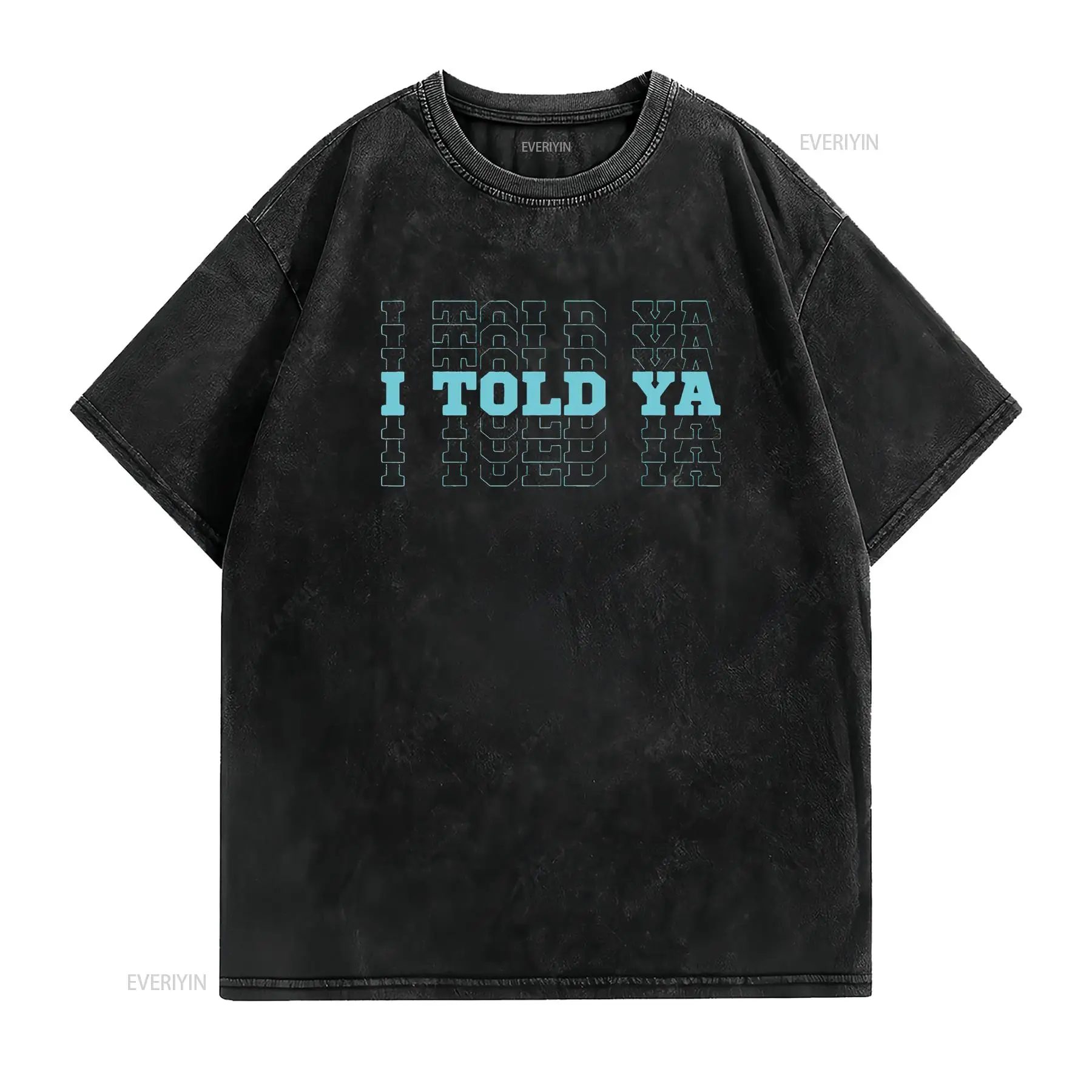 Divertido lindo I Told Ya cian - Vintage Fashion Font reseña y precio