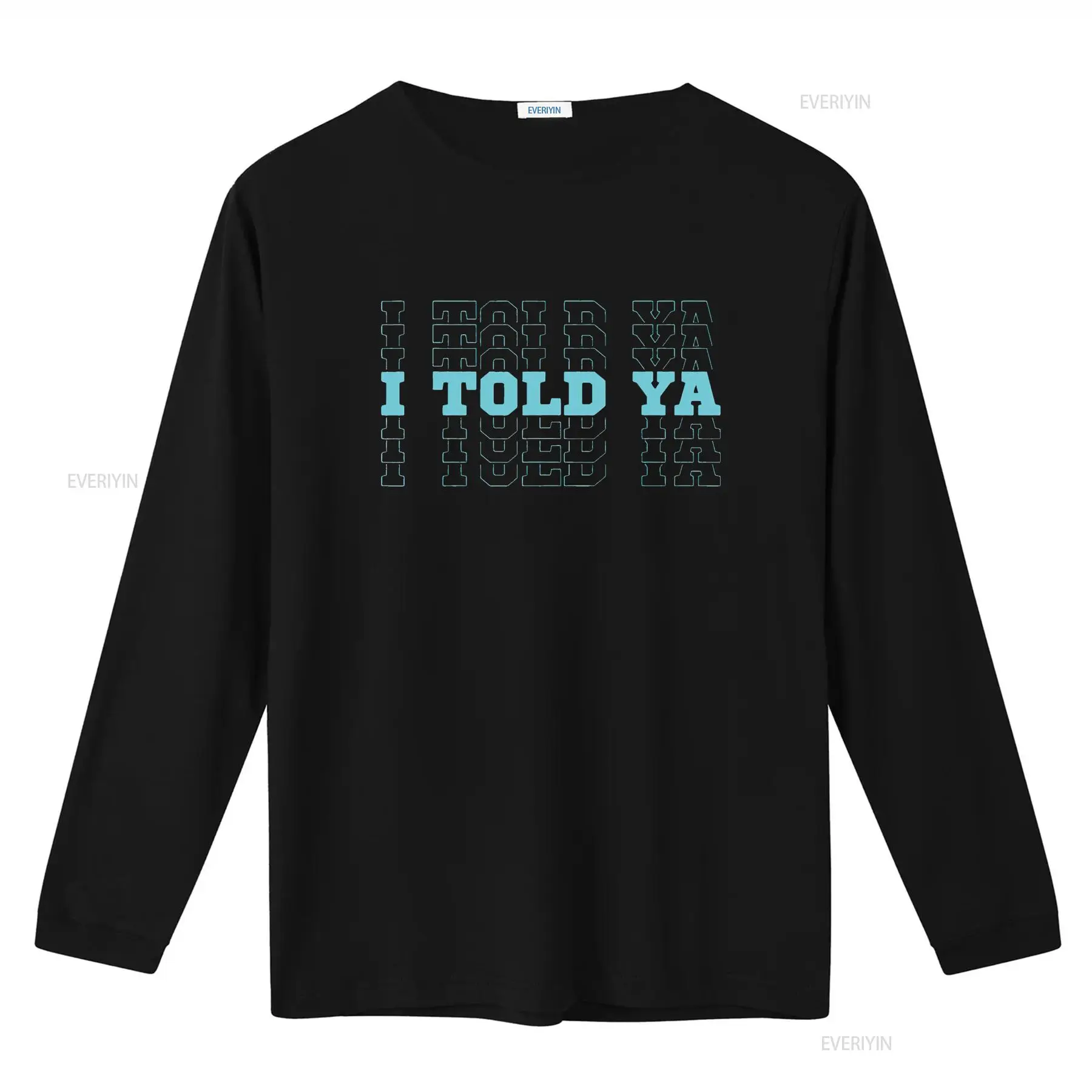 Divertido lindo I Told Ya cian - Vintage Fashion Font reseña y precio