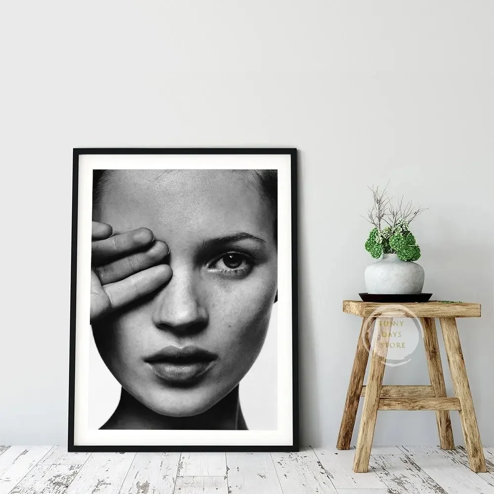 Póster Vintage de supermodelo  - Vintage Fashion Prints For Wall reseña y precio