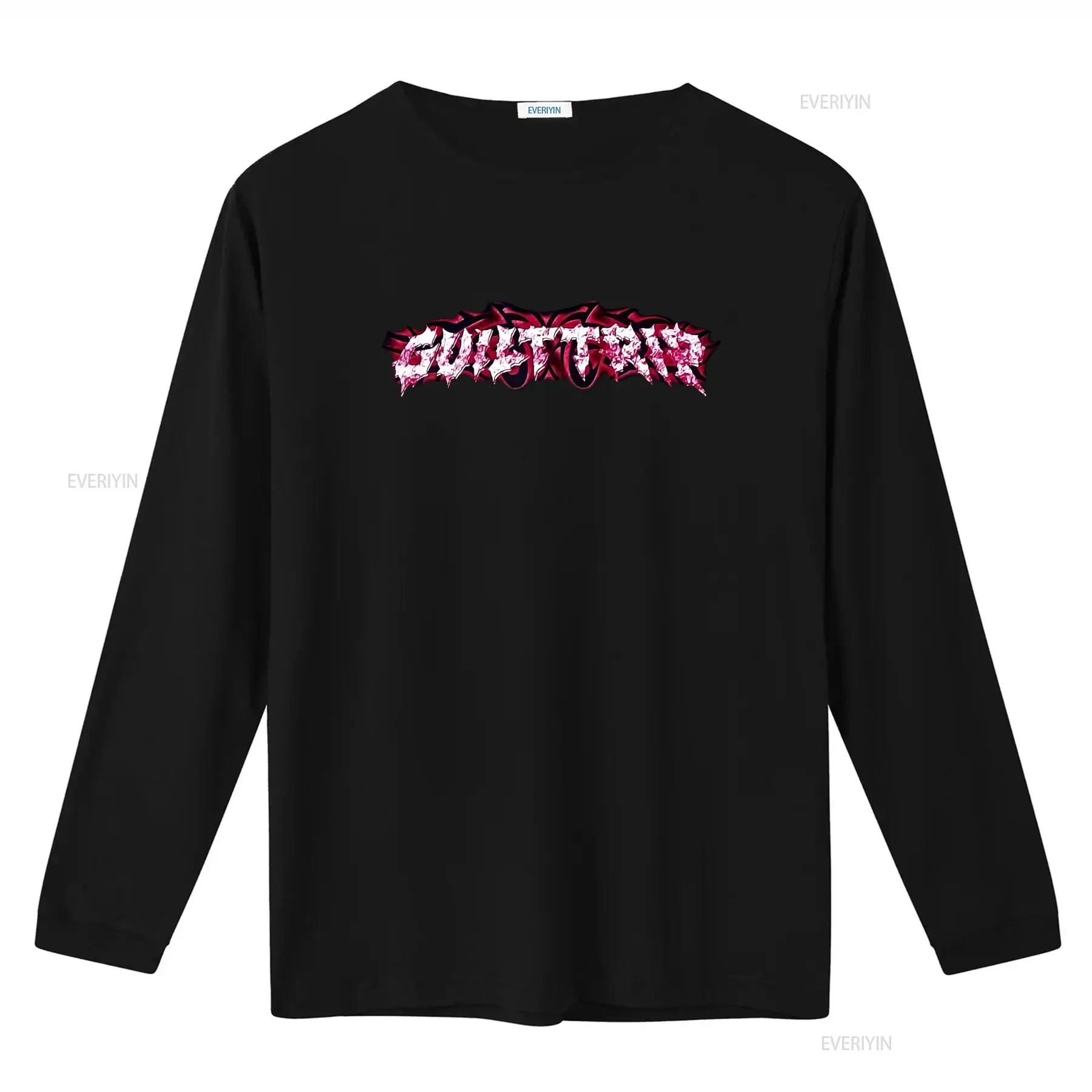 Camiseta Casual de Estilo Góti - Vintage Fashion Font reseña y precio