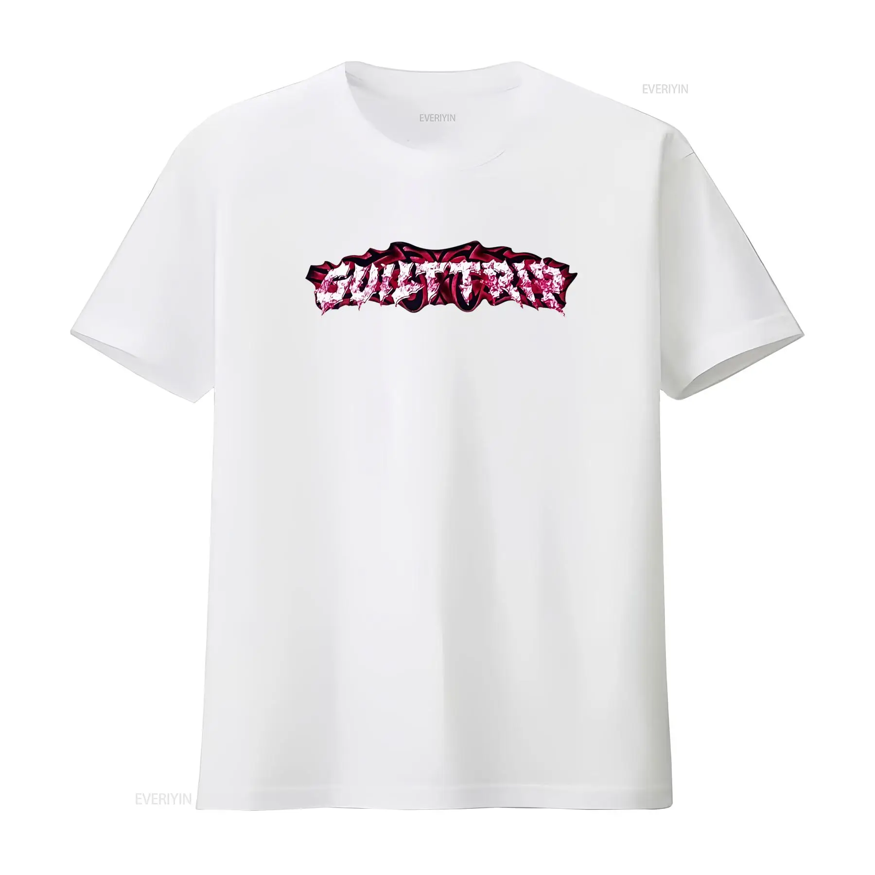 Camiseta Casual de Estilo Góti - Vintage Fashion Font reseña y precio