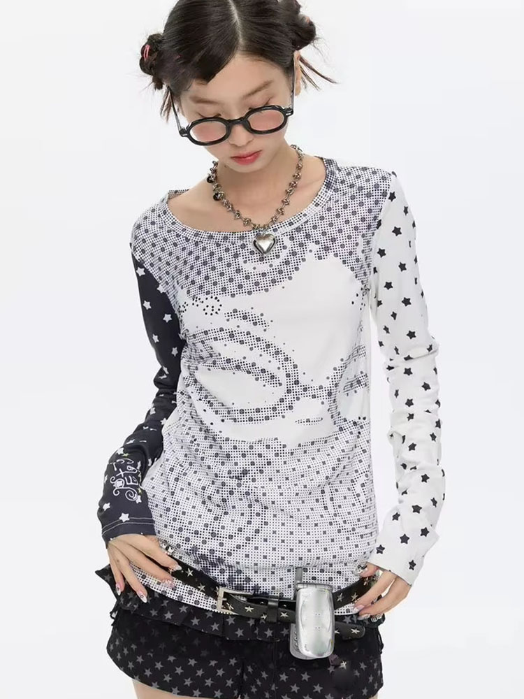 Camisetas de manga larga estil - Vintage Fashion For Women reseña y precio