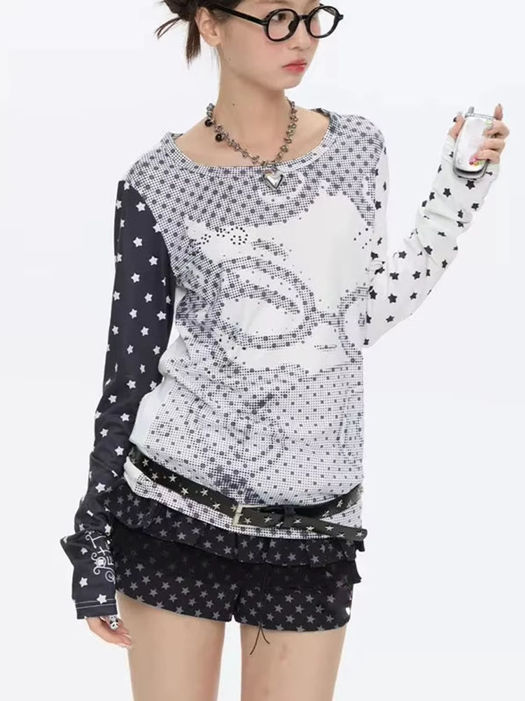 Camisetas de manga larga estil - Vintage Fashion For Women reseña y precio