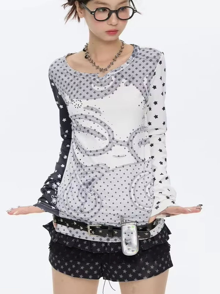 Camisetas de manga larga estil - Vintage Fashion For Women reseña y precio