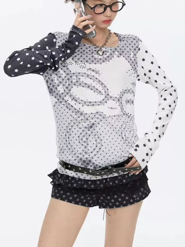 Camisetas de manga larga estil - Vintage Fashion For Women reseña y precio