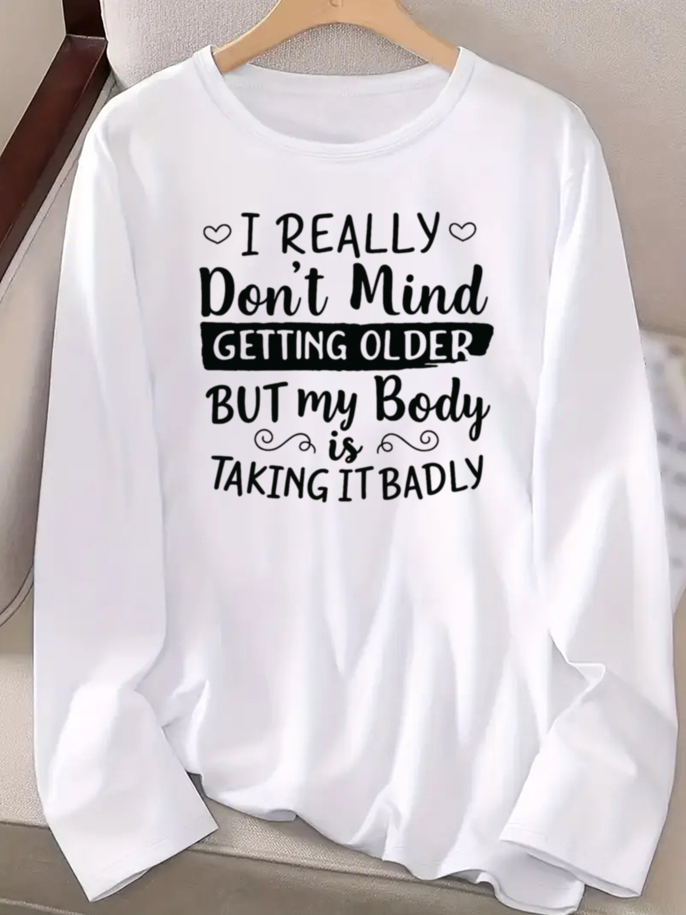 Camiseta de manga larga con ci - Vintage Fashion Quotes reseña y precio