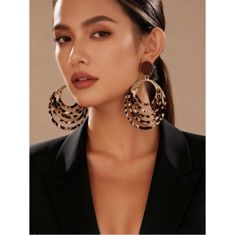 1 par de pendientes de lujo vi - Vintage Fashion Illustrations reseña y precio