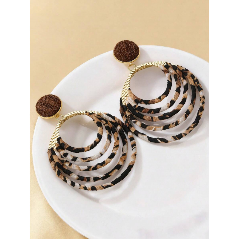 1 par de pendientes de lujo vi - Vintage Fashion Illustrations reseña y precio
