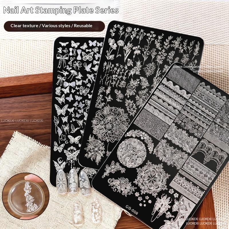 NUEVA Placa de Estampado para  - Vintage Fashion Illustrations reseña y precio