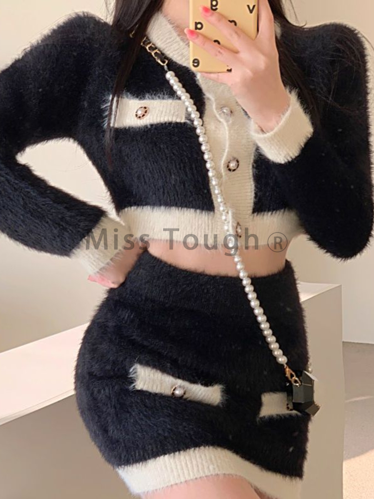 Conjunto de 2 piezas de punto  - Vintage Fashion Pieces reseña y precio