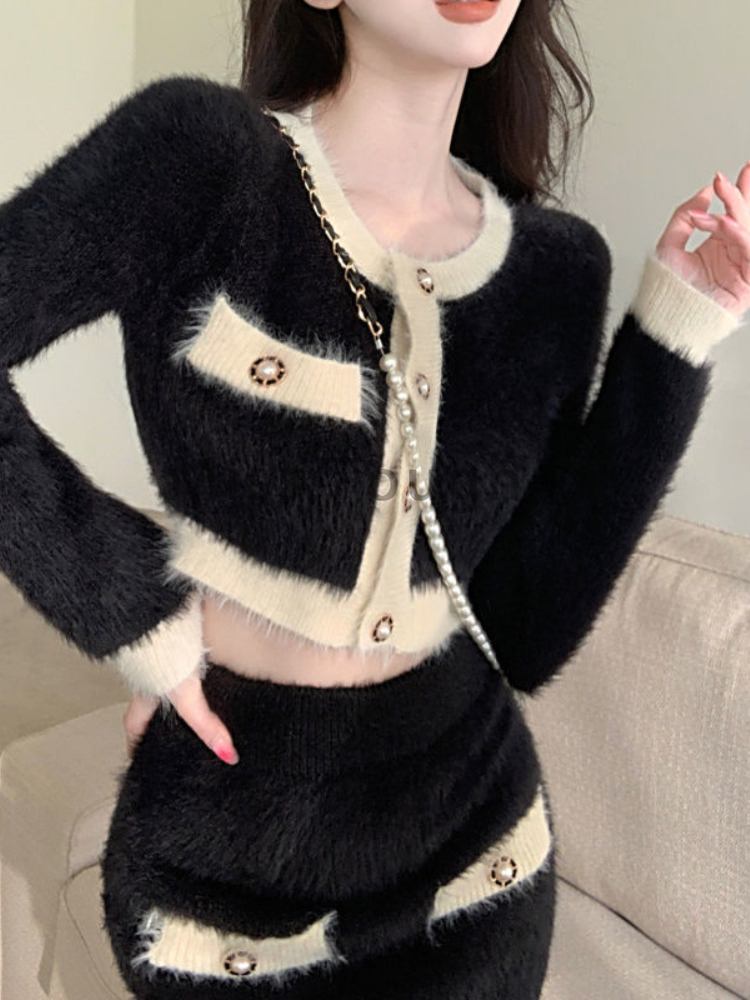 Conjunto de 2 piezas de punto  - Vintage Fashion Pieces reseña y precio