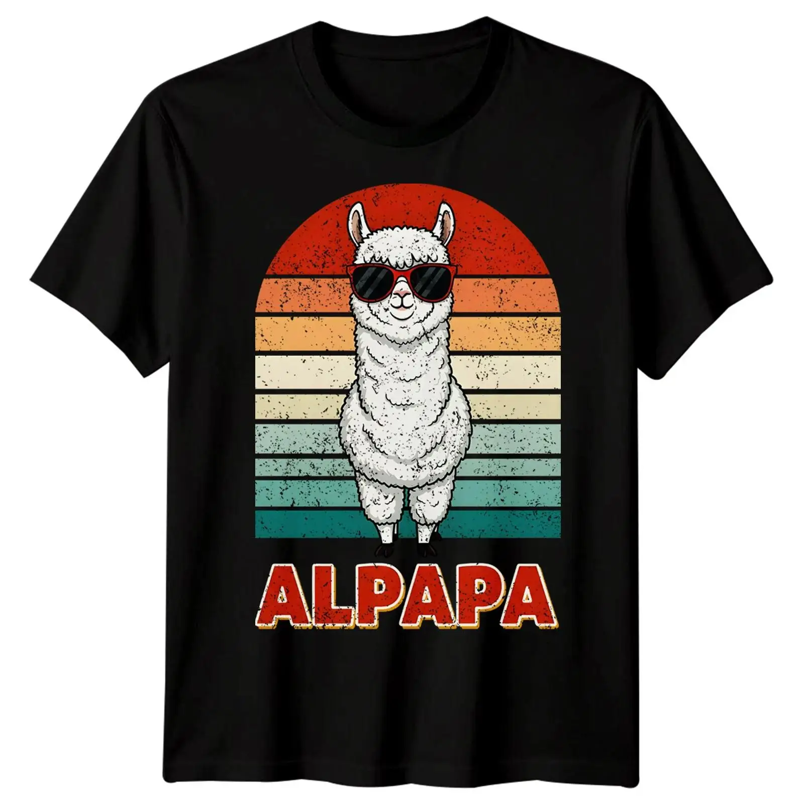 Camiseta Retro de Alpaca para  - Vintage Fashion Herren reseña y precio