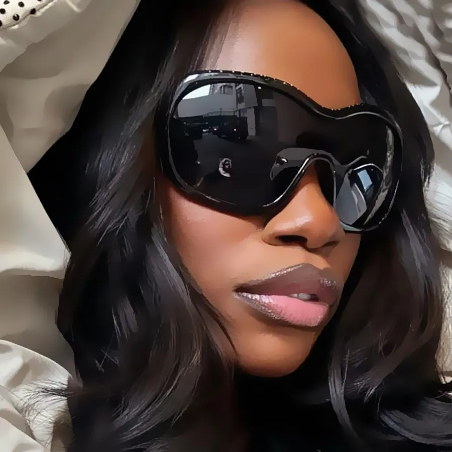 Gafas de sol de gran tamaño, d - Vintage Fashion Pieces reseña y precio
